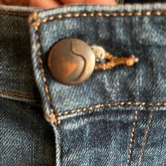 Joe's Jeans Dark Blue Flare Leg Denim - Picture 5 of 8